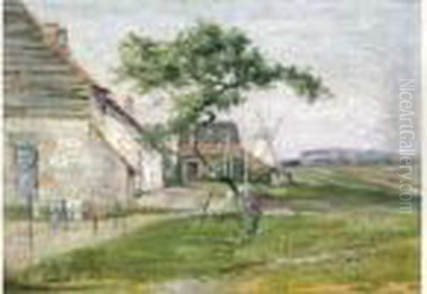Hoeve Met Molen (ca. 1898) - view 1