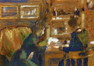 The Conversation by Georges Lemmen