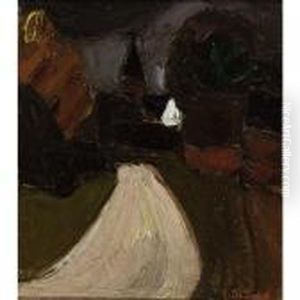 Dorpsweg- Village by Gustave De Smet