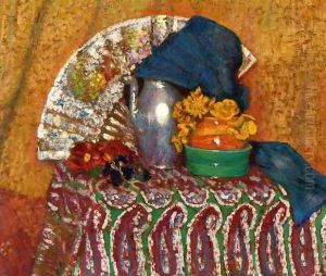 The Fan by Georges Lemmen