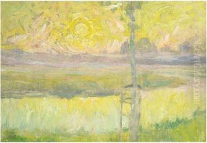 Jardin A Sint-martens-latem by Gustave De Smet