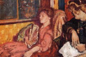 The Talk by Georges Lemmen