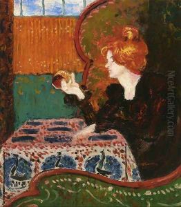 Woman in Profile by Georges Lemmen