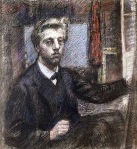 Self Portrait III by Georges Lemmen