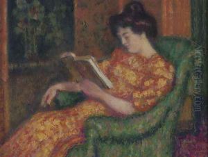 Femme à la Lecture by Georges Lemmen