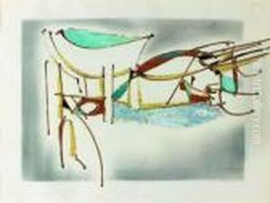 Composition Abstraite by Nicolas De Stael