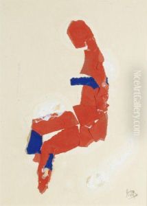 Portrait De Femme by Nicolas De Stael