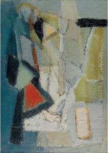 Composition (l'atelier) by Nicolas De Stael