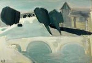 La Seine A Paris by Nicolas De Stael