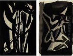 Abstract Drawings - Two Works by Nicolas De Stael