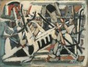 Composition by Nicolas De Stael