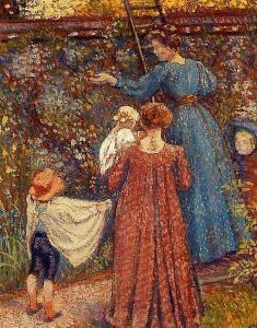 Picking Fruit (No.2) by Georges Lemmen