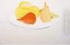 Fruits (nature Morte, Fruits) by Nicolas De Stael