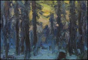 Winter Forest by Marc Aurele de Roy Suzor-Cote