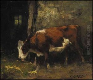 Dans L'etable by Marc Aurele de Roy Suzor-Cote