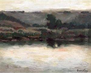 Bord D""""etang, Cernay by Marc Aurele de Roy Suzor-Cote