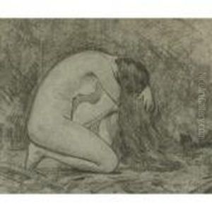 Etude De Nu by Marc Aurele de Roy Suzor-Cote