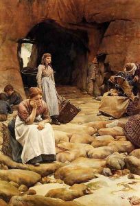 In The Fishing Season by Walter Langley