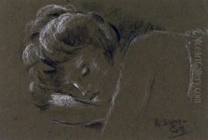 Sleeping Girl by Marc Aurele de Roy Suzor-Cote