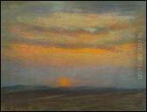 Sunset by Marc Aurele de Roy Suzor-Cote