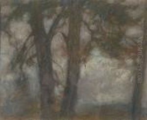 Autumn Trees. by Marc Aurele de Roy Suzor-Cote