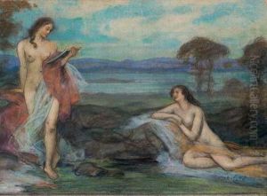 Girls Bathing Girls Bathing