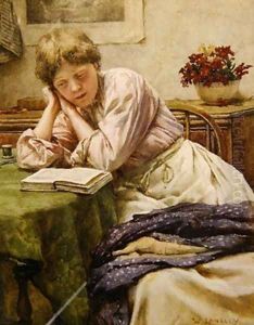 A Quiet Read by Walter Langley