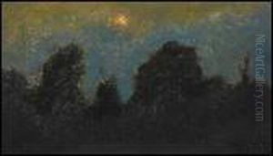 Moonrise - Arthabasca by Marc Aurele de Roy Suzor-Cote