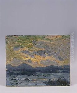 Coucher Du Soleil, Canada by Marc Aurele de Roy Suzor-Cote