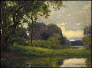 Reflections, Late Afternoon by Marc Aurele de Roy Suzor-Cote