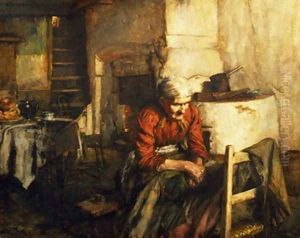Mending Clothes by Walter Langley
