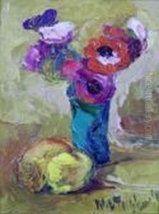 Bouquet De Pensees by Vladimir De Terlikowski