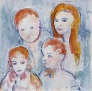 Portraits D""""enfants by Vladimir De Terlikowski