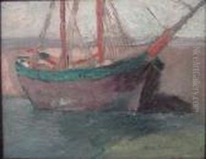 Bateau De Peche by Vladimir De Terlikowski