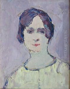 Femme Brune by Vladimir De Terlikowski