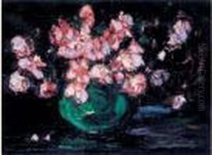 Bouquet De Roses (1927) by Vladimir De Terlikowski