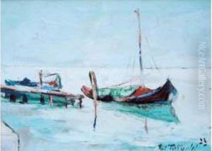 Bateaux Dans La Lagune (1933?)