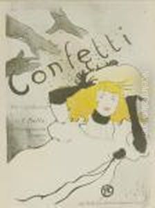 Confetti by Henri De Toulouse-Lautrec