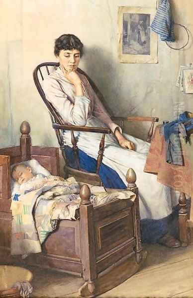 Motherhood by Walter Langley