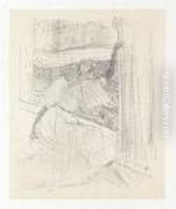 Yvette Guilbert, Saluant Le Public by Henri De Toulouse-Lautrec
