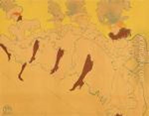La Troupe De Mademoiselle Eglantine by Henri De Toulouse-Lautrec