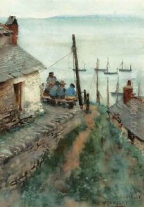 Clovelly, Devon by Walter Langley