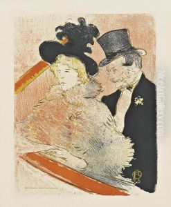 Au Concert by Henri De Toulouse-Lautrec