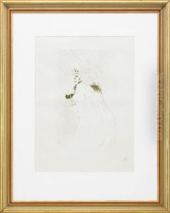 Miss May Belfort Saluant by Henri De Toulouse-Lautrec