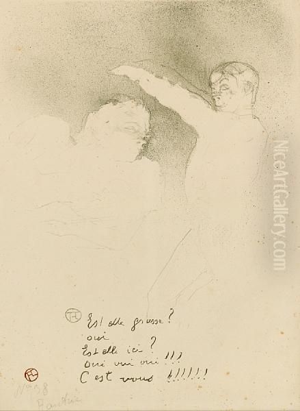Aux Varietes: Mademoiselle Lender Et Brasseur - view 1