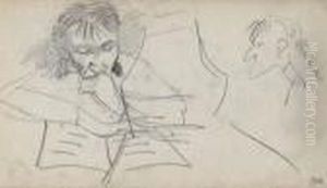 La Lecture by Henri De Toulouse-Lautrec