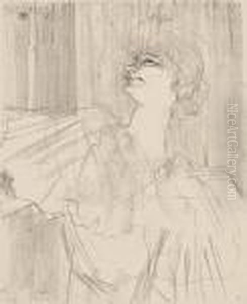 Yvette Guilbert, A Menilmontant, De Bruant - view 1