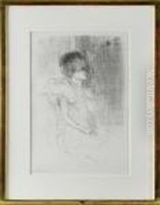 Lender Assise by Henri De Toulouse-Lautrec