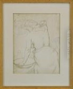 Femme Qui Se Lave - La Toilette by Henri De Toulouse-Lautrec