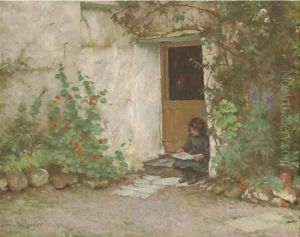 The Epps Door by Walter Langley